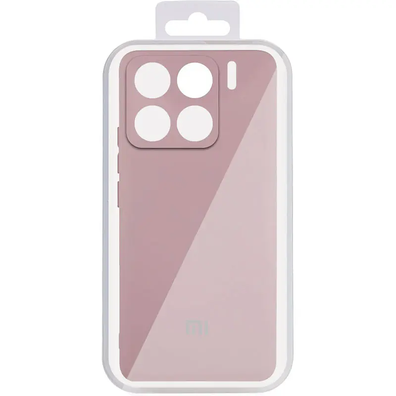 Чохол Silicone Cover Lakshmi Full Camera (AA) with logo для Xiaomi 15 Pro Рожевий / Pink Sand - фото 3