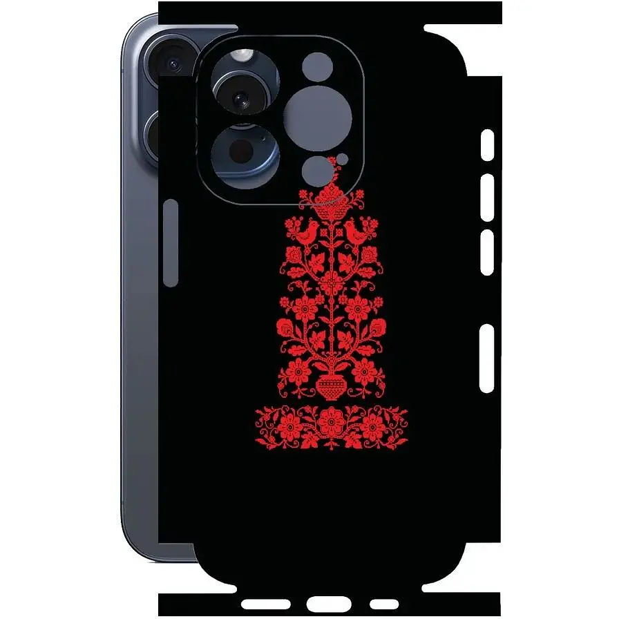 Захисна плівка StatusSKIN для Apple iPhone 15 Pro Корпус Вініл Вишиванка 1