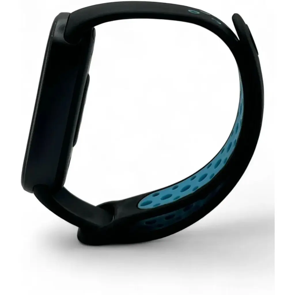 Ремінець Becover Vents Style для Xiaomi Mi Smart Band 9 Black-Blue (711982) - фото 2
