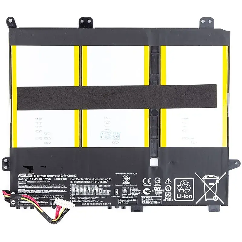 Акумулятор для ноутбуків ASUS VivoBook 14 E403NA (C31N1431) 11.4V 5000mAh (original) (NB431236) - фото 2