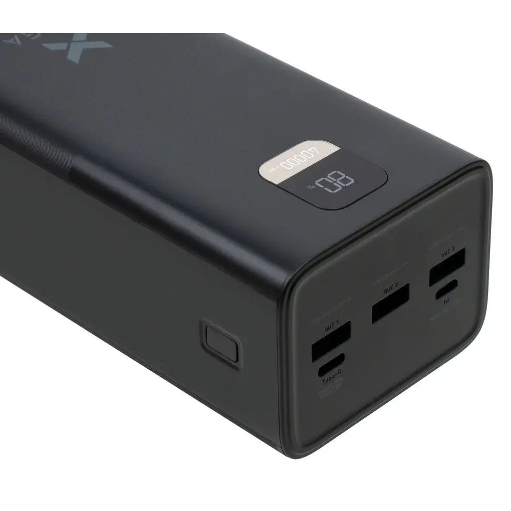 Батарея універсальна Vinga 40000 mAh 22.5W Display Black (VPBB4022) - фото 7