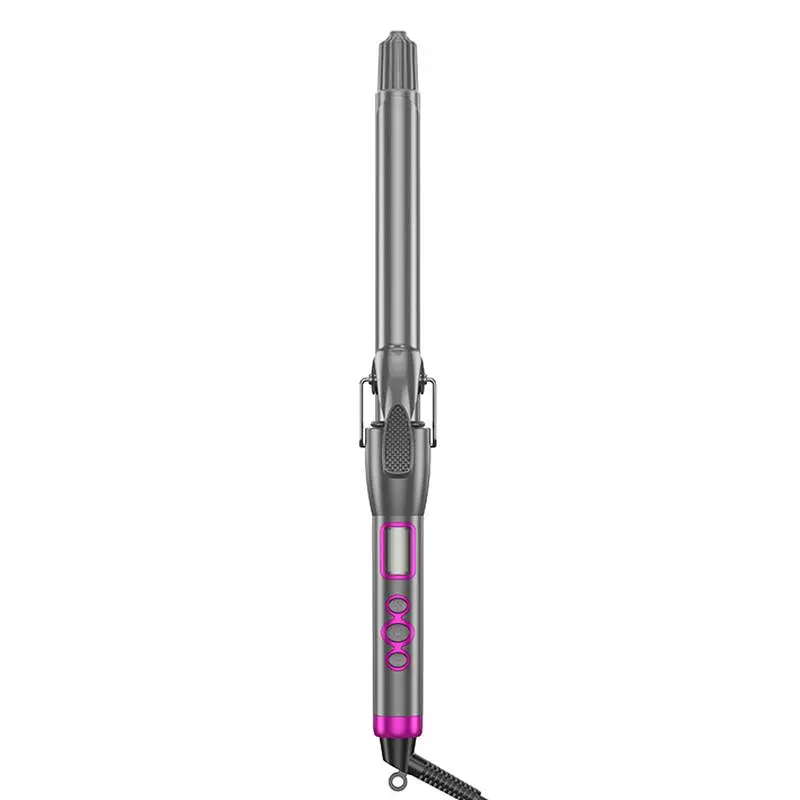 Плойка для волосся Hoco HP43 Electric manual curling iron with digital display Gray - фото 4