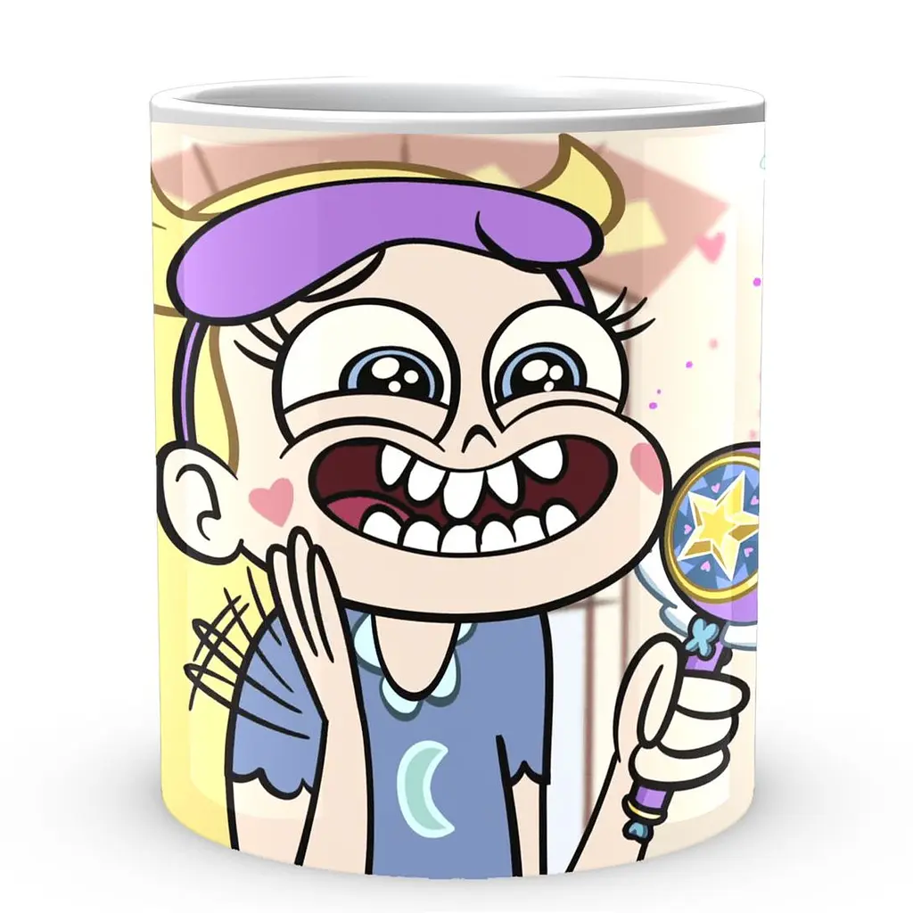 Кружка GeekLand Стар против сил зла Звездочка Star vs The Forces of Evil Star SFE 02.003 330 мл белая - фото 2