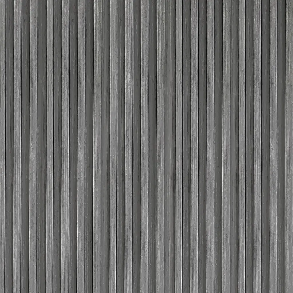 Декоративна стінова рейка Sticker Wall 160x23x3000мм (D) SW-00001530 Сіра - фото 6