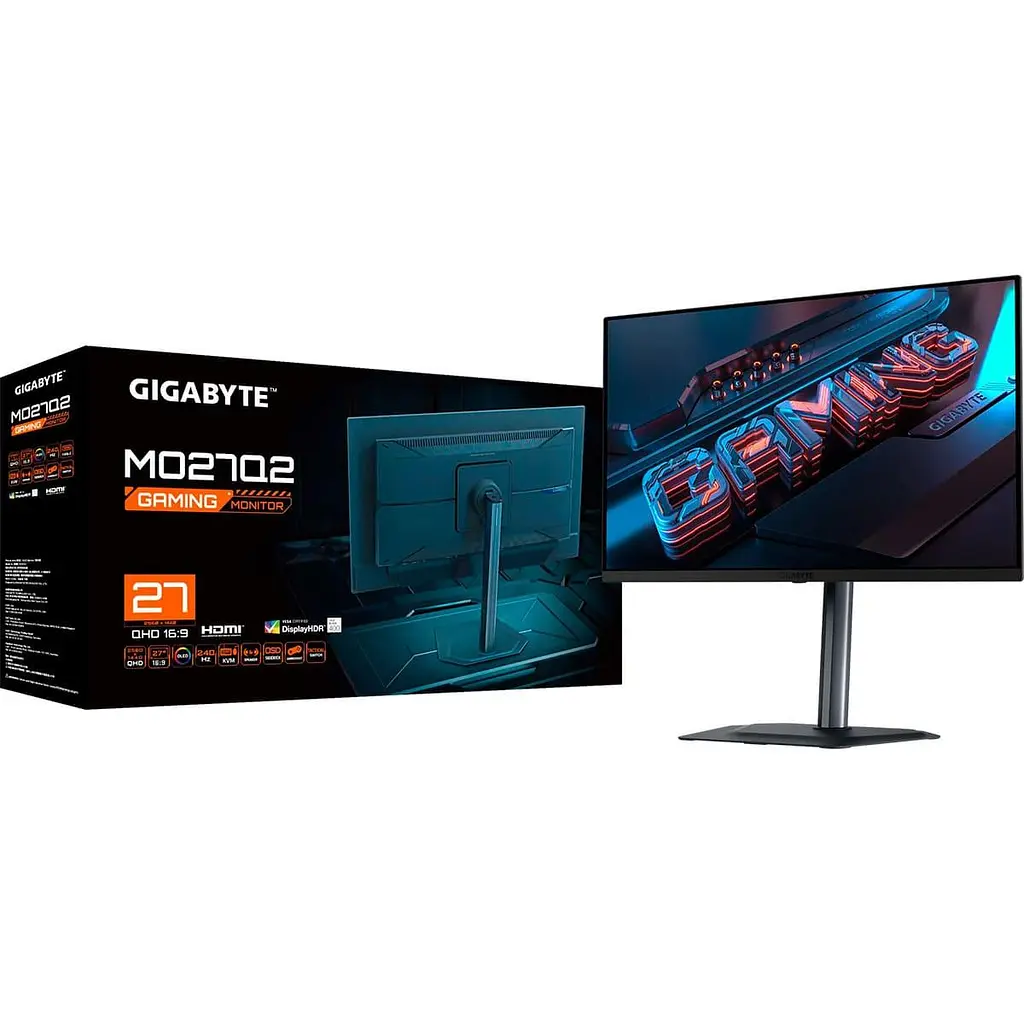 Монітор 27" Gigabyte MO27Q2 Gaming Monitor QHD OLED 240Hz (MO27Q2 EK) - фото 8