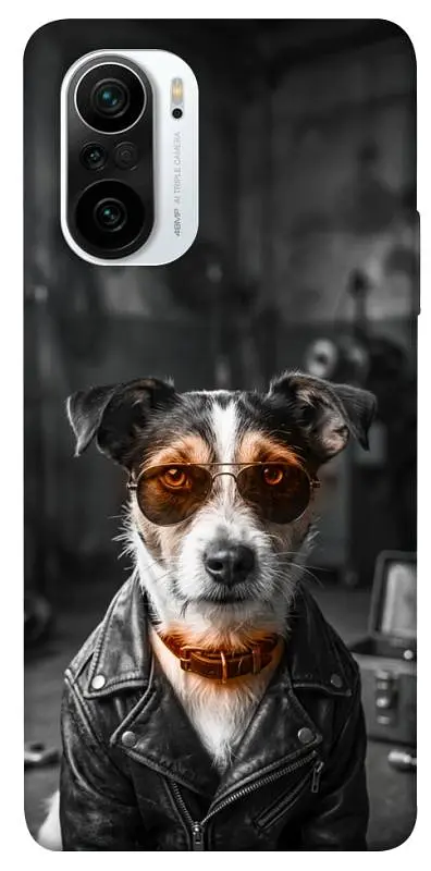 TPU чохол Demsky Jack rassel для Xiaomi Redmi K40 / K40 Pro / K40 Pro+ / Poco F3