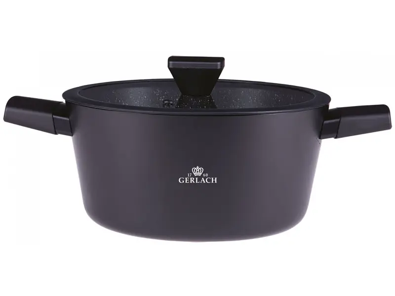 Каструля GERLACH Granitex 24 см 4.4 л (5901035504707)