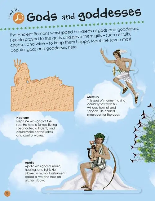 Ancient Rome Ultimate Sticker Book - фото 4