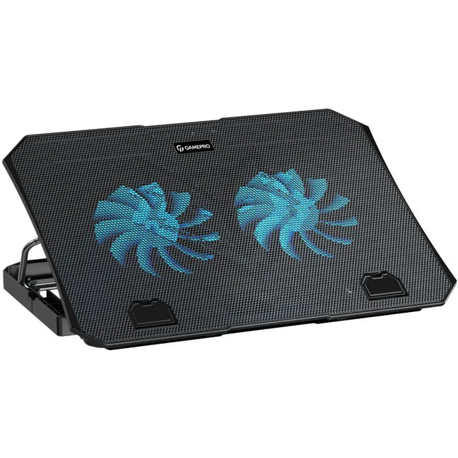 Охлаждающая подставка для ноутбука до 15,6 дюйма GamePro GPCP-350 2xfans - фото 3