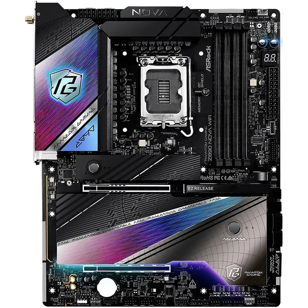 Материнська плата ASRock Phantom Gaming Z890 Nova WiFi [136446] - фото 2