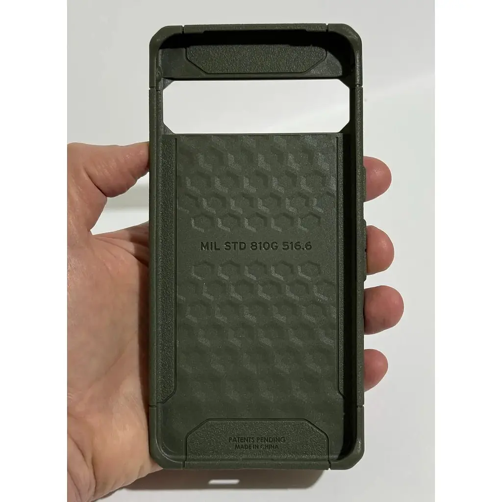 Оригинальный противоударный чехол UAG Scout для Google Pixel 7 Pro (6.7") Olive Drab (614002117272) - фото 4