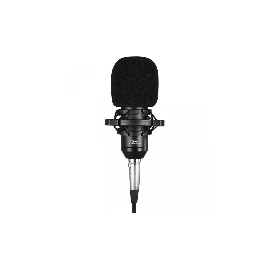 Мікрофон Media-Tech XLR USB Black (MT397K) - фото 3