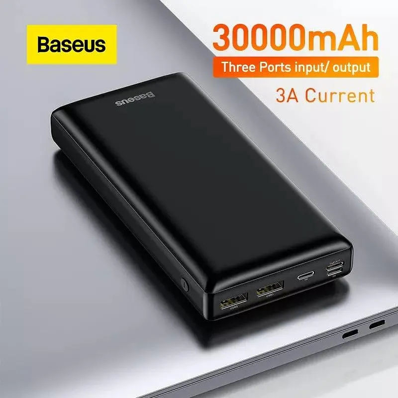 Портативный аккумулятор Baseus 30000mAh Mini Ja PPJAN-C01 - фото 3