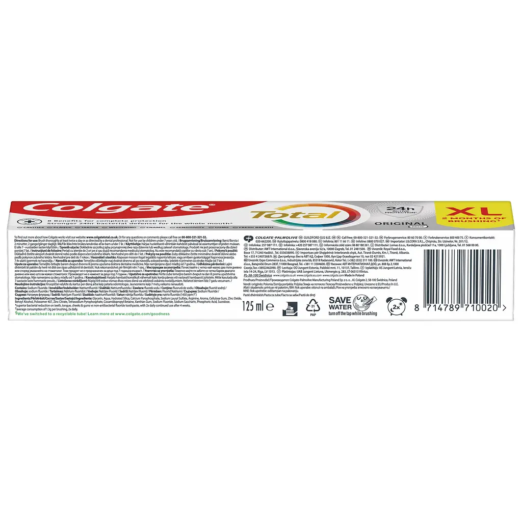 Зубна паста Colgate Total Original Toothpaste 125 мл - фото 5