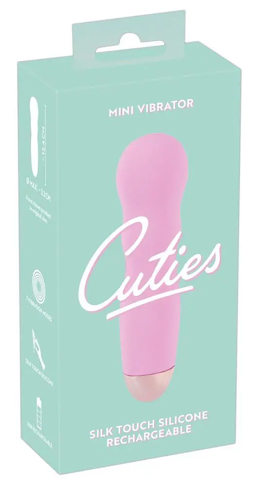 Мини вибратор Cuties Orion 12.4 см розовый - фото 2