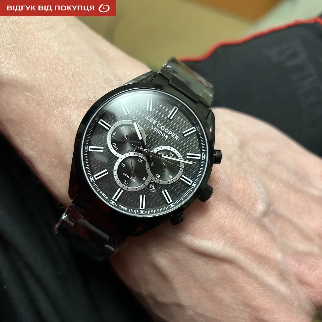 Годинник Lee Cooper England Black - фото 10
