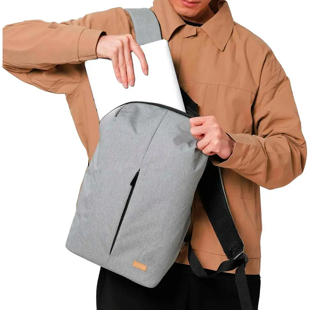 Міський рюкзак Xiaomi Mi Custom Simple Backpack BHR7091CN світло-сірий - фото 2