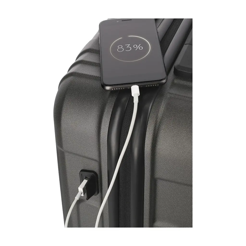 Валіза Titan X-RAY Pro Atomic Steel S USB (Ti700926-85) - фото 6