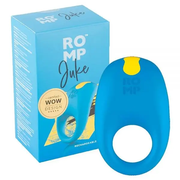 Віброкільце Romp Juke, 7.5х2.5 см (блакитний)