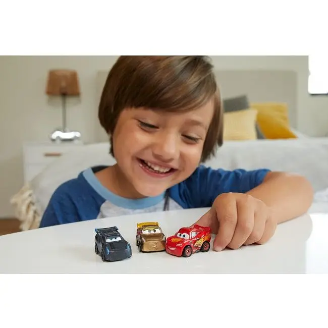 Набір Cars із 3 металевих міні-гонщиків оновлений з мультфільму Тачки в асортименті (GKG01) - фото 9