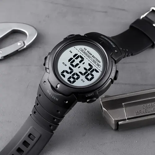 Чоловічий наручний годинник 1560 Black-Gray Skmei acs0030689 - фото 2