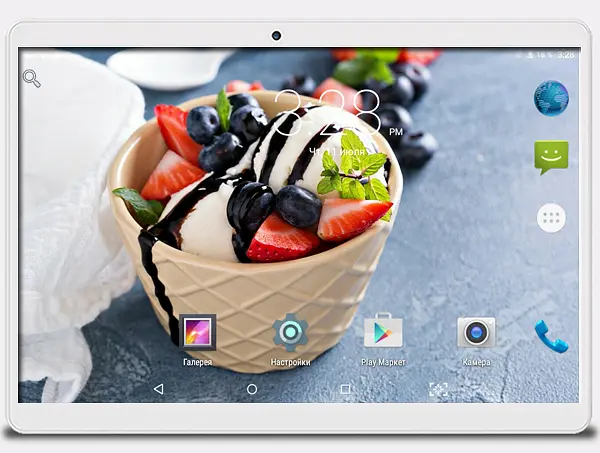 Планшет-телефон Hoozo MT116 2GB RAM Silver + Чохол-клавіатура + Карта пам'яті 64GB - фото 3