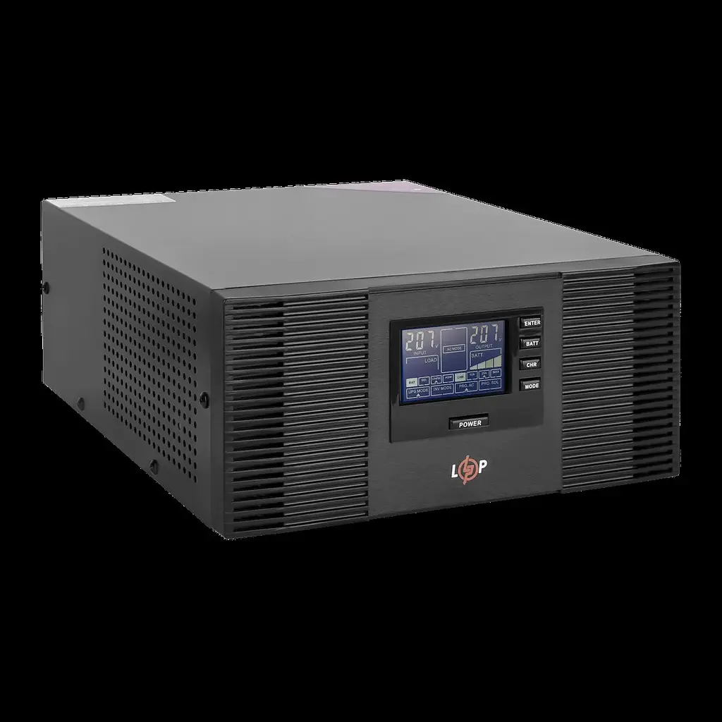 ДБЖ з правильною синусоїдою LogicPower 12V LPM-PSW-1500VA 1050 Вт - фото 2
