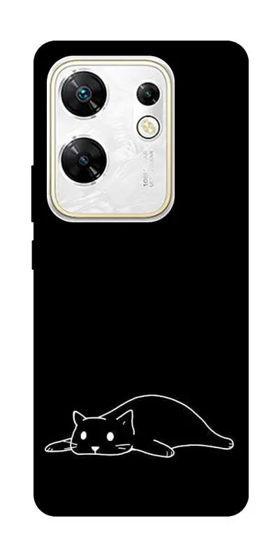TPU чохол Demsky Lazy cat для Infinix Zero 30 4G
