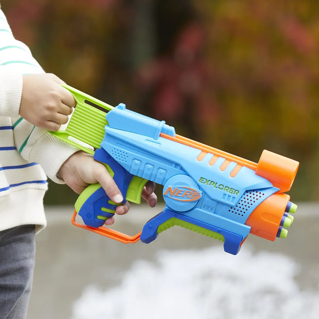Бластер Hasbro Nerf Elite Jr Explorer, з 8 стрілами (F6367) - фото 5
