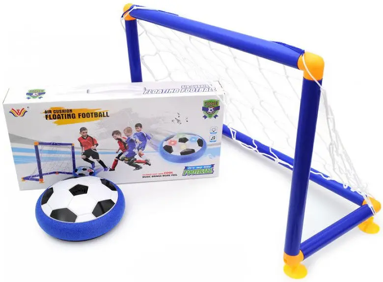 Аерофутбольний набір Hover Ball зі світлодіодним підсвічуванням і воротами на присосках - фото 2