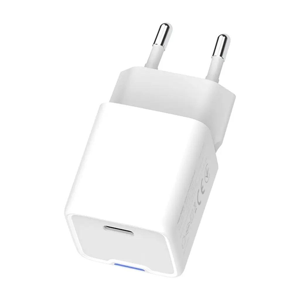 Зарядний пристрій ColorWay GaN Mini 30W PD Port PPS USB-C white (CW-CHS054PD-WT) - фото 3