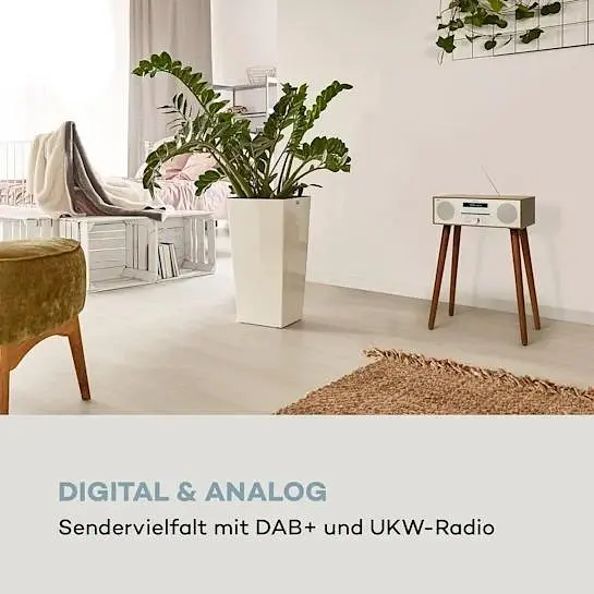 Радіоприймач Auna Silver Star Stand CD-DAB (10038421) - фото 2