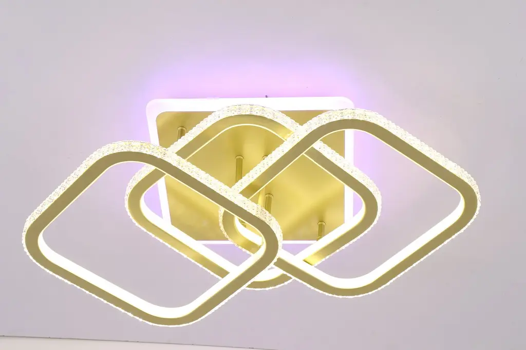 Люстра светодиодная Valeso V K29139-3 1 GD с пультом - фото 4