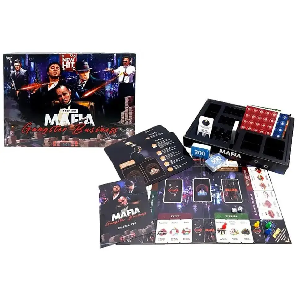 Гра настільна Danko Toys MAFIA Gangster Business Premium (SR-113-N-1438) - фото 2