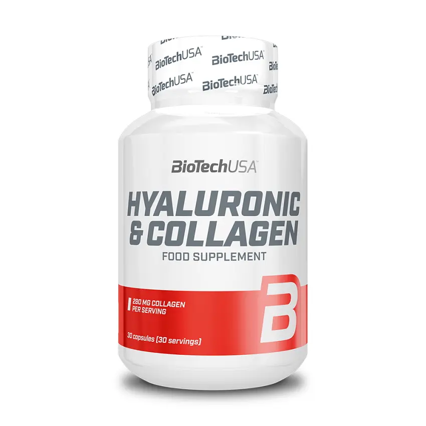 Препарат для суглобів та зв'язок Hyaluronic and Collagen, 30 капсул BioTech fit0026109