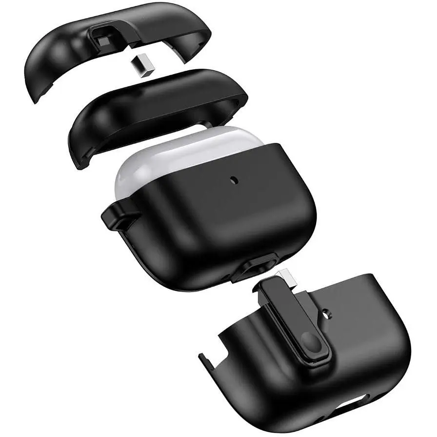 Чехол Primo Secure Case для наушников AirPods 4 Black - фото 4