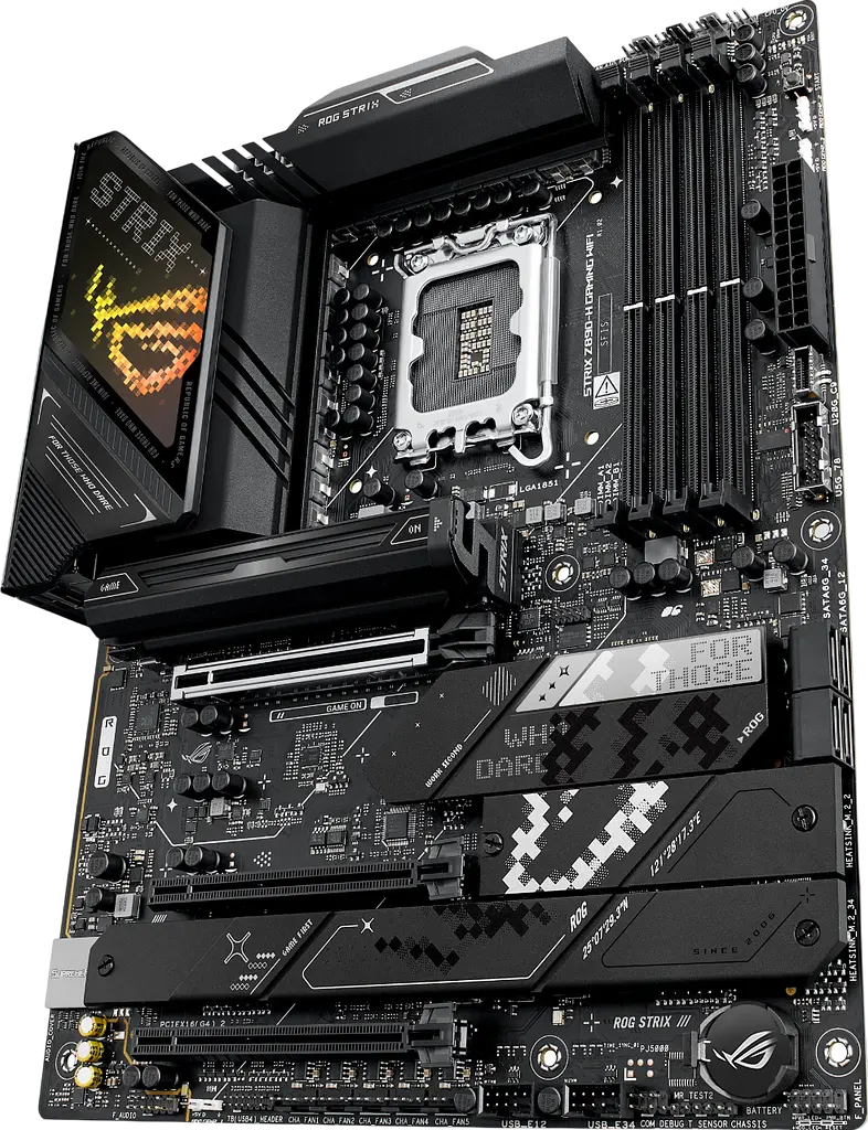 Материнcька плата Asus Z890-H ROG Strix Gaming Wi-Fi LGA 1851 (ROG STRIX Z890-H GAMING WIFI) Б/В - фото 2