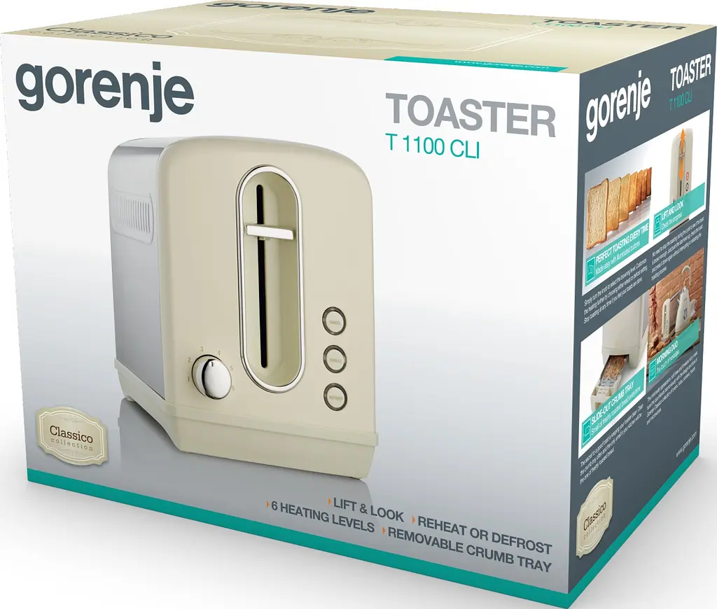 Тостер Gorenje T1100CLI - фото 7