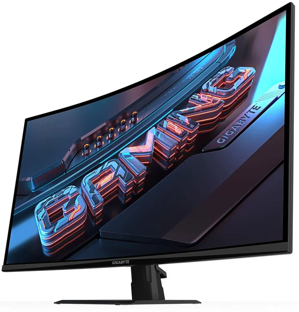 Монітор 31.5" GIGABYTE iтор GS32QCA Gaming Monitor Curved QHD 180Hz (GS32QCA Gaming Monitor) 2560x1440 (QHD, 2K) VA 180 Hz - фото 3