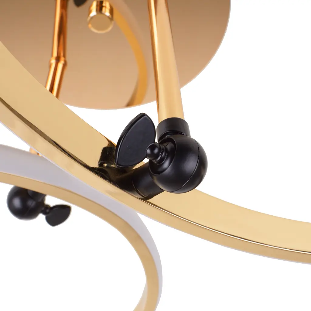 Люстра Brille светодиодная 40W WW G/BK (BR-01 693C/2) - фото 3