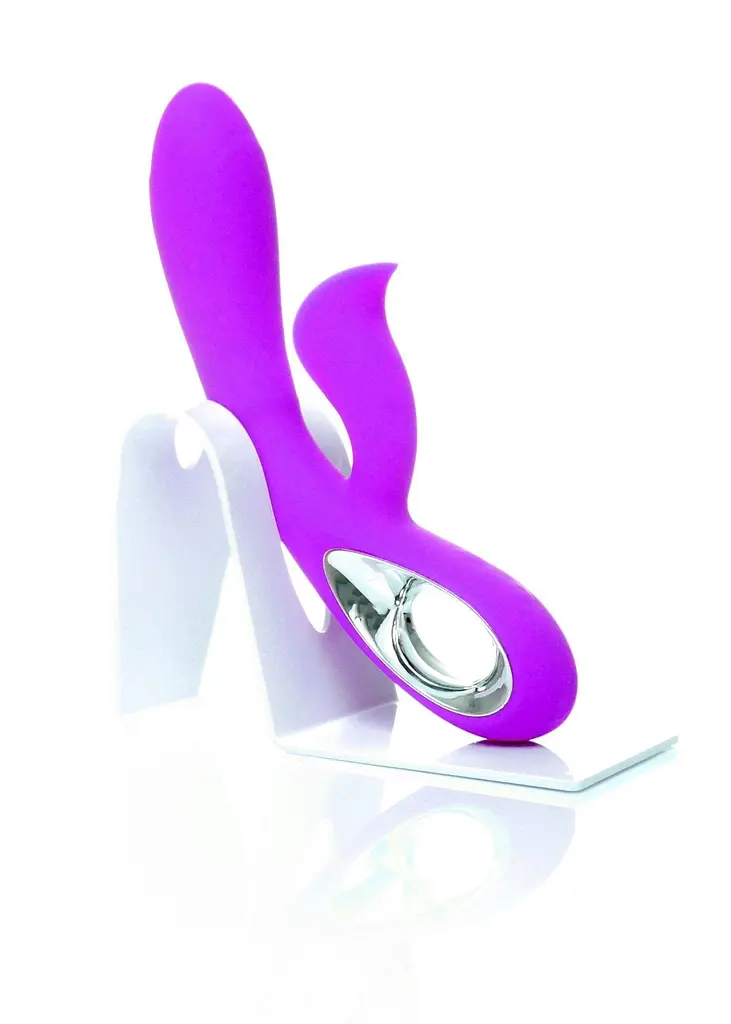 Вибратор-кролик Boss Series Daro 19.5 см фиолетовый - фото 4