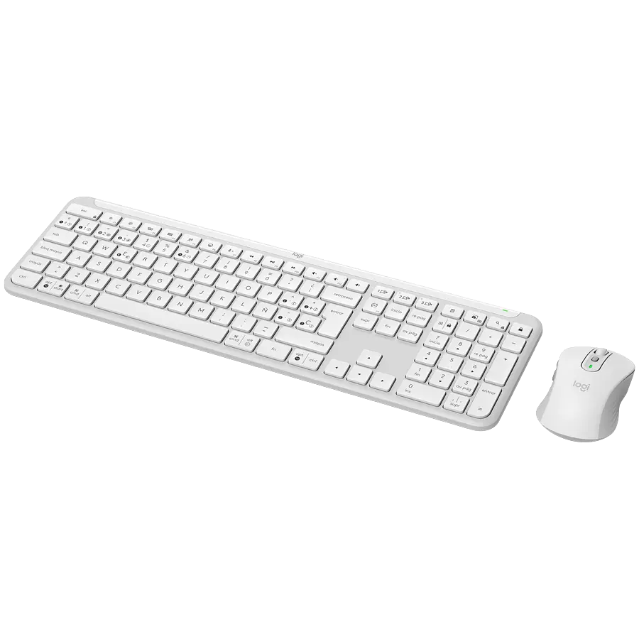 Клавіатура Logitech Signature Slim Combo MK950 Off Білий (920-012491) - фото 2