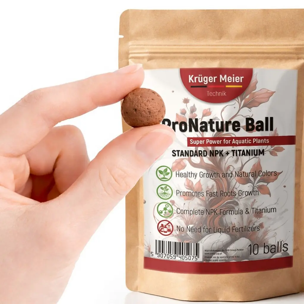 Поживні кульки Kruger Meier ProNature Ball 10 для акваріумних і тераріумних рослин - фото 4
