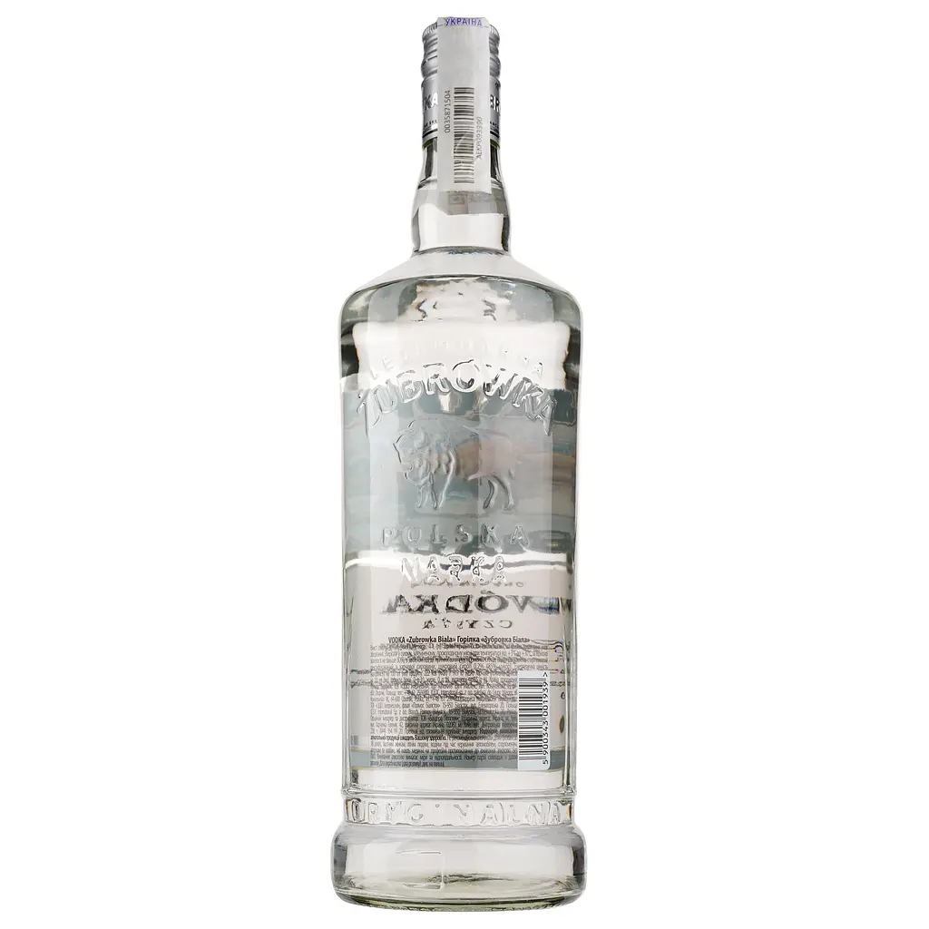 Уцінка. Горілка Zubrowka Biala 40%, 1 л (484593)  - фото 2