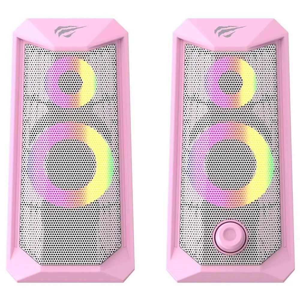 Колонки ігрові Havit HV-SK202 USB 2.0 pink (HV-SK202) - фото 2