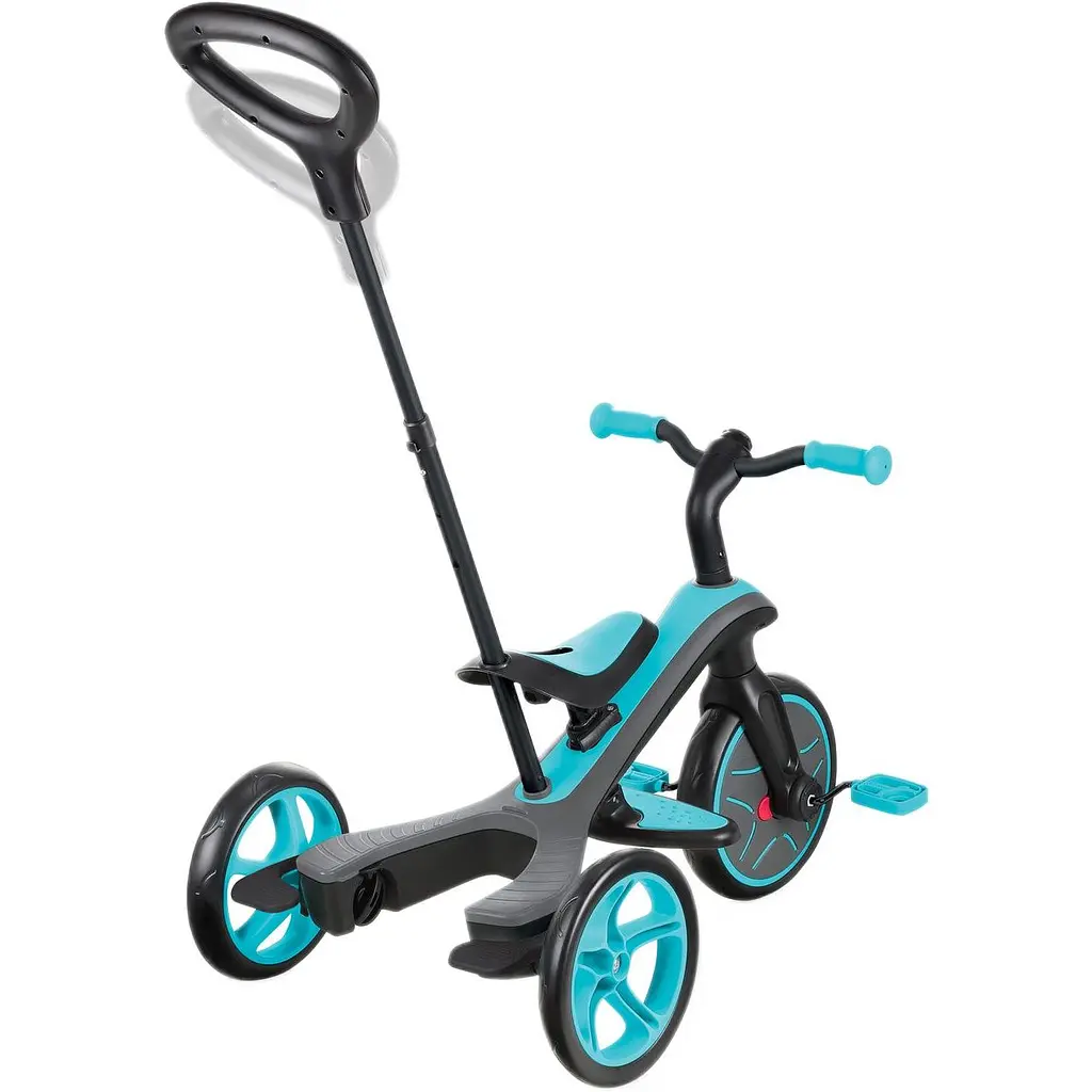 Велосипед триколісний Globber Explorer Trike 4 в 1 бірюзовий (632-105-3) - фото 4