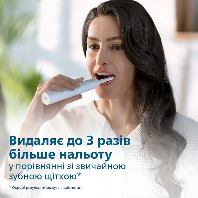 Електрична звукова зубна щітка Philips Sonicare 3100 series (HX3671/13) - фото 3