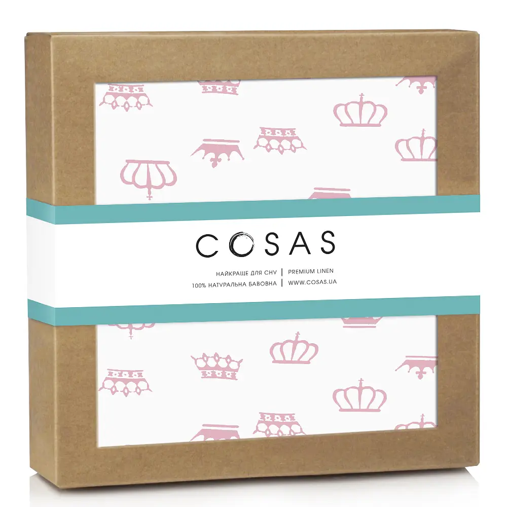 Багаторазова непромокаюча пелюшка 70х120 ROSE CROWN COSAS (4822052071694)