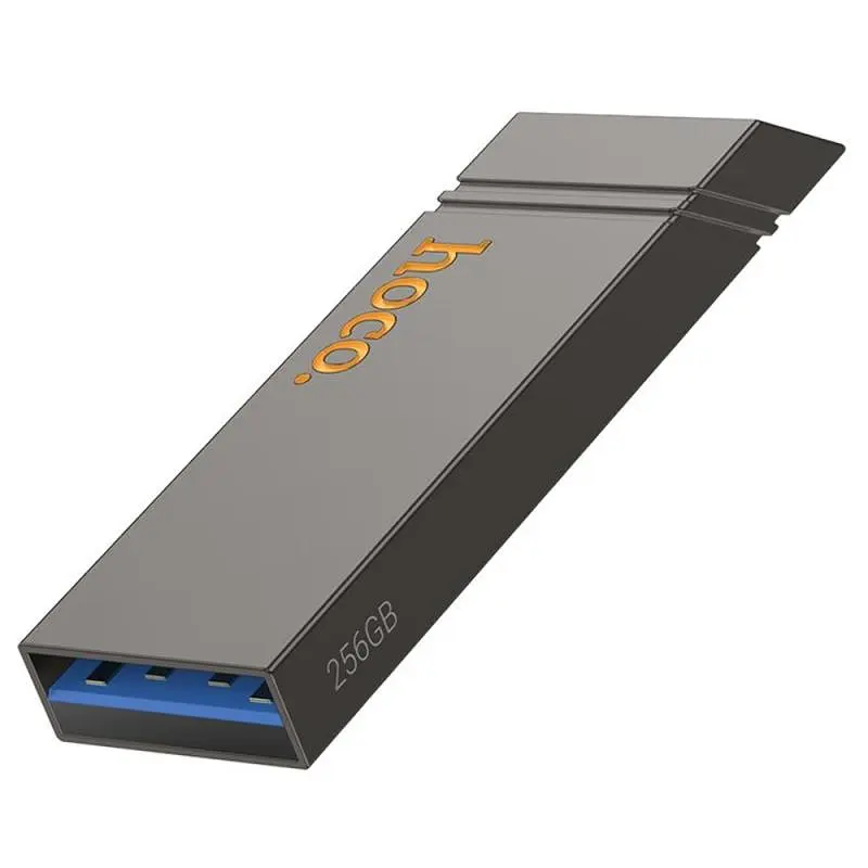 Флеш-накопичувач UD13 USB3.2 - 256GB Gray Hoco teh0029227