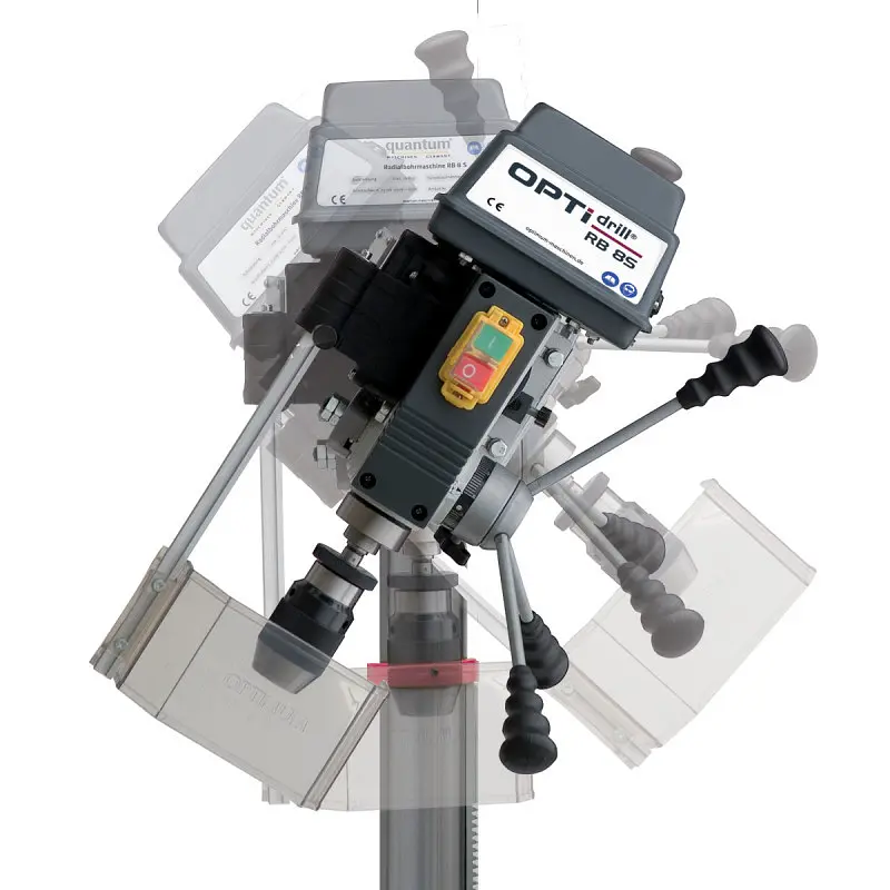 Свердлильний верстат Optimum OPTIdrill RB 8S (230V) STURMER Maschinen - фото 3